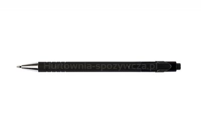 Długopis automatyczny Q-CONNECT LAMBDA, 0,7mm, czarny