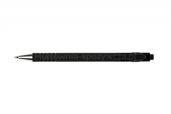 Długopis Automatyczny Q-Connect Lambda, 0,7Mm, Czarny