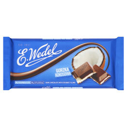 Wedel Czekolada Gorzka Kokosowa 100 G