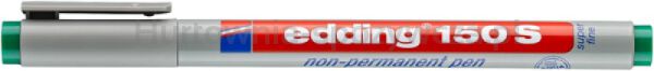 Foliopis zmywalny e-150 S EDDING, 0,3 mm, zielony - 2