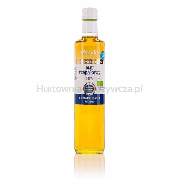 Olej Rzepakowy O Smaku Masła Bio 500 Ml