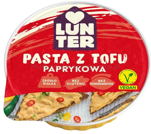 Pasta Z Tofu Paprykowa Z Chili 75 G