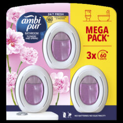 Ambi Pur Łazienka Morning Dew Odświeżacz powietrza 3 x 8 ml