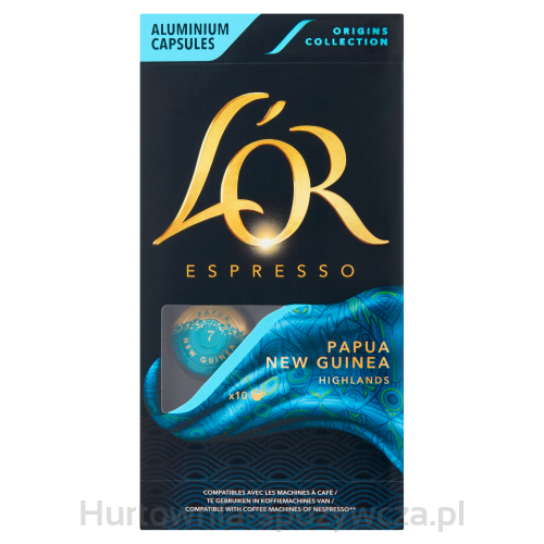 L'Or Espresso Papua New Guinea Kawa Mielona W Kapsułkach 10 Kapsułek 52G