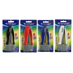 Kangaro Zszywacz Vertika-45+zszywki, zszywa do 30 kartek, blister, mix kolorów 