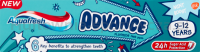 Aquafresh Pasta Do Zębów Advance Stałych Dla Dzieci 9-12 Lat Z Fluorem 75 Ml