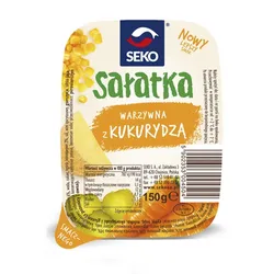 Seko Sałatka warzywna z kukurydzą 150g
