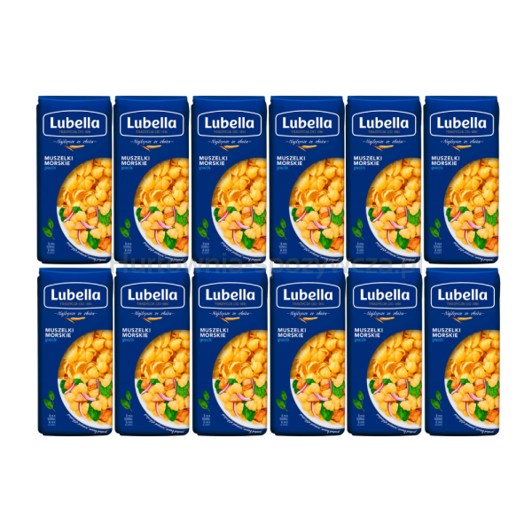 Lubella Makaron Gnocchi Muszelki Morskie 400 G x 12 sztuk