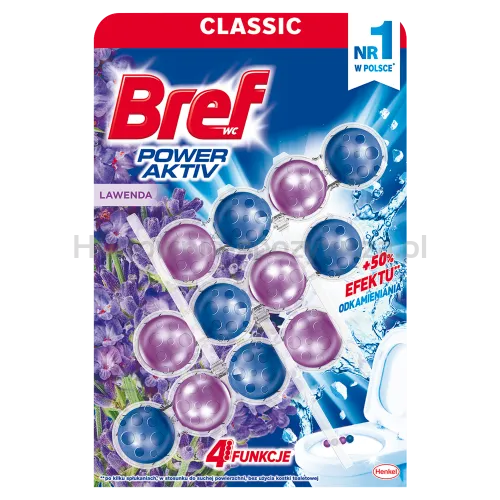 Bref Power Aktiv Lawendowe Pole 3X50 G