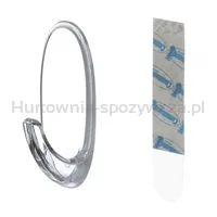 Haki wielokrotnego użytku COMMAND™ Outdoor (17091CLR-AWCEE), średnie, 2 szt., transparentne - 3