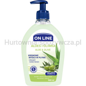 On line Mydło Kremowe AloesOliwka 500Ml Dozownik