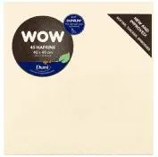 Duni Serwetki Dunilin 40X40 Cm Kremowy 45 Szt.