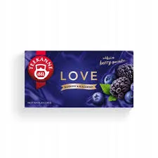 Teekanne Herbata Owocowa WOF LOVE Blueberry Blackberry 20x2,25g