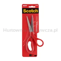 Nożyczki uniwersalne SCOTCH®, 18cm, czerwone - 6