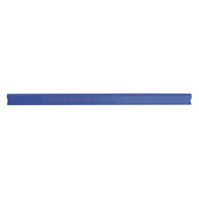 Donau Listwa zaciskająca, PVC, A4, 10mm, do 100 kartek, niebieska 