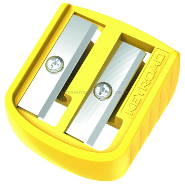 Keyroad Temperówka plastikowa Easy-Sharp, podwójna, 72 szt., w tubie, mix kolorów  - 4