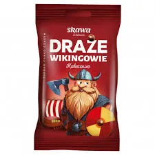 Skawa Draże Wiking kakaowe, 70g