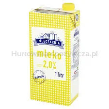 Mleczarnia Mleko 2%, 1 l