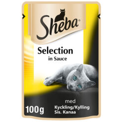 Sheba Selection In Sauce Z Kurczakiem 85G(Data Przydatności 20.04.2024)