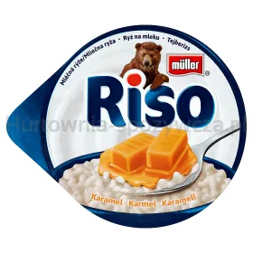Muller Deser Ryżowy Riso Karmelowy 200G