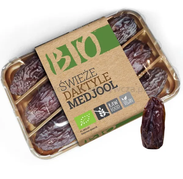 Świeże Daktyle Medjool Bio 180 G