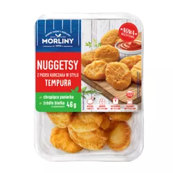 Morliny Nuggetsy z piersi kurczaka w stylu tempura 350 g