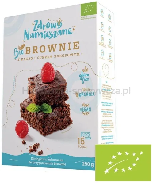 Mieszanka do wypieku brownie z kakao i cukrem kokosowym 290 g