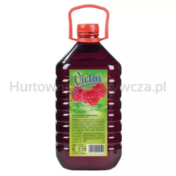 Victor o smaku malinowym 5l