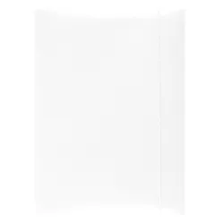 Office Products Teczka z gumką, karton, A4, 300gsm, 3-skrz., biała 