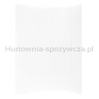 Office Products Teczka z gumką, karton, A4, 300gsm, 3-skrz., biała 