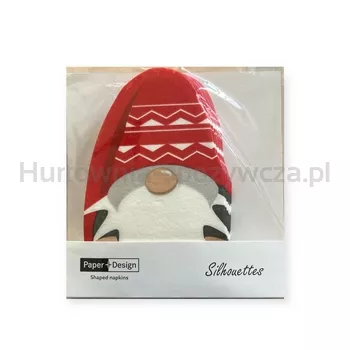 Paper+Design Serwetki Airlaid 33x33 cm Swedish Gnome - 12 szt.
