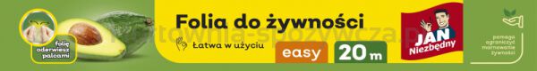 Folia do żywności JAN NIEZBĘDNY, easy, 20m - 2