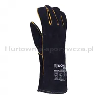 Rękawice spawalnicze DONAU SAFETY DS-WELMIG, MIG, skóra bydlęca, rozm. 10/XL, czarne - 5
