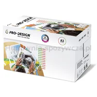 Papier ksero PRO-DESIGN FSC, satynowany, klasa A++, A3, 168CIE, 200gsm, 250 ark. - 2