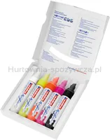 Marker Akrylowy Szeroki E-5000 Edding, 5-10Mm, 5 Szt., Mix Kolorów Neon - 2