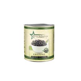 Oliwki czarne krojone w zalewie 3000/1560 g Staroliva
