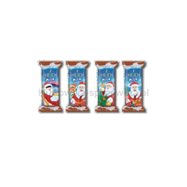Heidi Santa Claus milk chocolate & milk filling, 45g