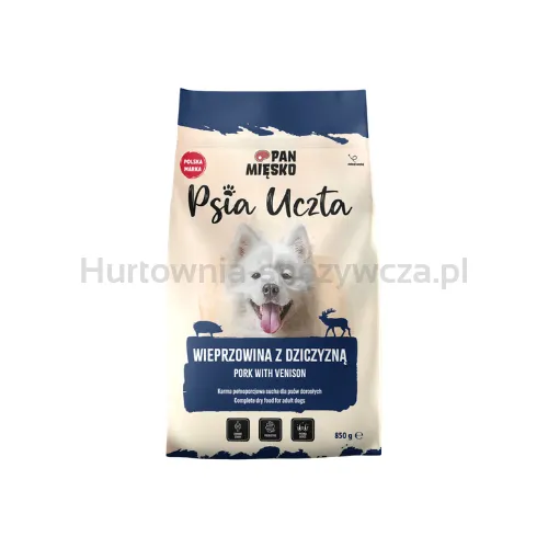 Pan Mięsko Psia Uczta Wieprzowina Z Dziczyzną 850G