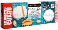 Ciastka z kremem orzechowym w polewie mlecznej bez dodatku cukru 128g