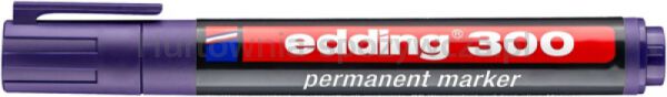 Edding Marker permanentny e-300 1,5-3mm, fioletowy  - 2