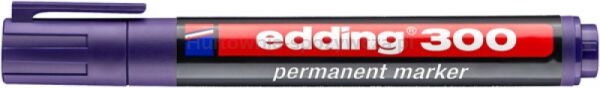 Edding Marker permanentny e-300 1,5-3mm, fioletowy  - 2