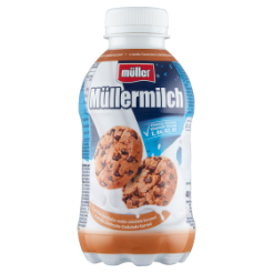 Müllermilch Napój Mleczny O Smaku Ciasteczka-Czekolada-Karmel 400 G 