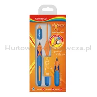 Pióro kulkowe KEYROAD EXACT, 0,7mm, zawieszka, mix kolorów - 3