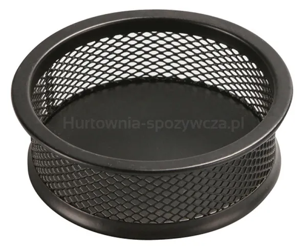 Pojemnik Na Spinacze Q-Connect Office Set, Metalowy, Czarny