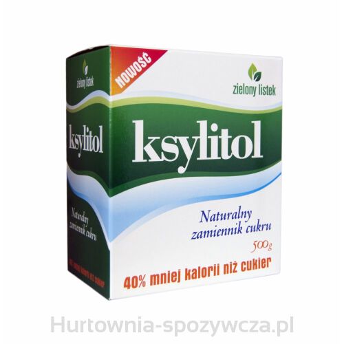 Ksylitol Zielony Listek Naturalny Zamiennik Cukru 500G