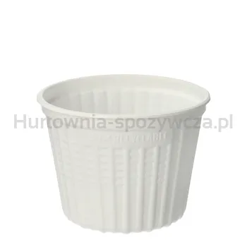 Kubki Na Zupę, Pp, &Quotairpac&Quot, Okrągłe, 500 Ml, Średnica 11,5 Cm, 8,5 Cm, Kolor: Biały, &Quotreuse&Quot, 25 Szt