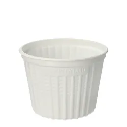 Kubki Na Zupę, Pp, &Quotairpac&Quot, Okrągłe, 500 Ml, Średnica 11,5 Cm, 8,5 Cm, Kolor: Biały, &Quotreuse&Quot, 25 Szt