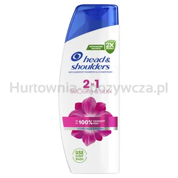 Head & Shoulders Szampon Przeciwłupieżowy Smooth Silky  2 W 1 330 Ml