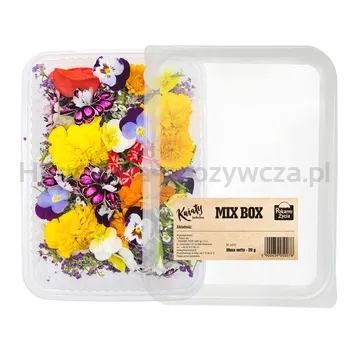 Kwiaty Jadalne Mix Box Polska 20G Pokarm Życia