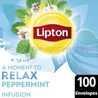 Herbata LIPTON Feel Good Selection, Relax, mięta, 100 kopert - 2